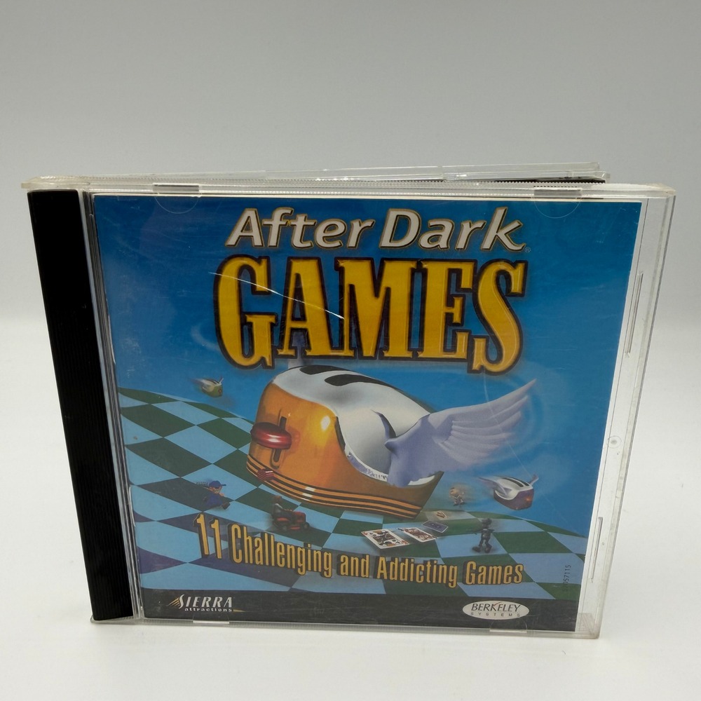 After Dark Games PC Mac 1998 Sierra Berkeley Systems Flying Toasters Complete